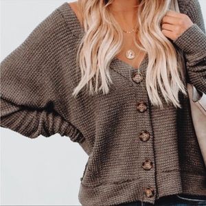 Waffle Knit Top from VICI